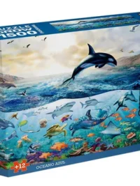 Quebra-Cabeça Grow 1500 peças Panorama Oceano Azul