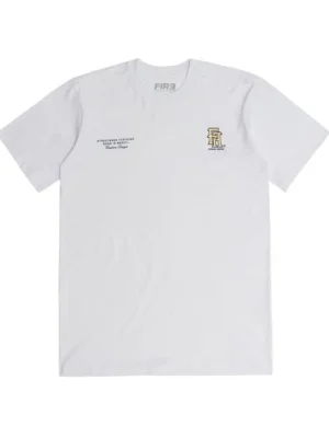 Fire Apparel Camiseta Básica Classic Design Branca
