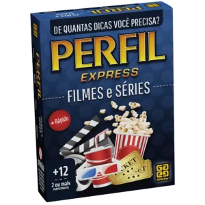 Frente da caixa do jogo Perfil Express Filmes e Séries – comprar online