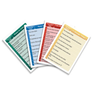 Quatro cartas do Perfil Express Filmes e Séries mostrando temas: filme, coisa, série e pessoa