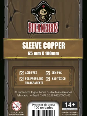 Sleeve Bucaneiros Copper (65 x 100)