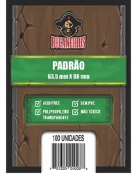 Sleeves Bucaneiros Transparentes Padrão