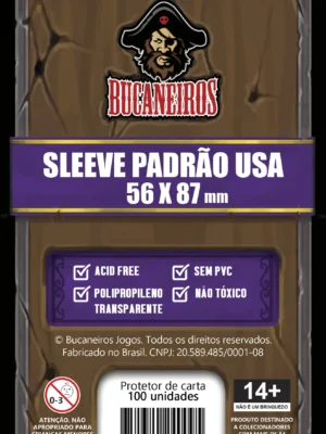 Sleeve Bucaneiros Padrão USA (56 x 87)