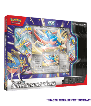 Box Pokémon Lendas Implacáveis Zacian