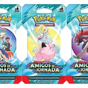 Blister Unitário Pokémon Escarlate e Violeta 9 - Amigos de Jornada