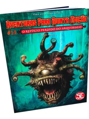 Dungeons & Dragons Aventuras para Quinta Edição #11: O Refúgio Perdido do Arquimago