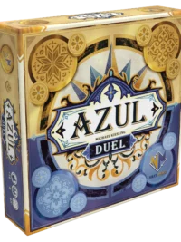 Frente da caixa do jogo Azul Duel - comprar jogo de tabuleiro estratégico 2 jogadores
