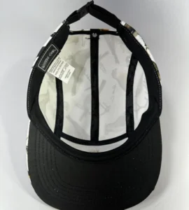 boné anth co, aba reta, streetwear, skate, five panel, poliéster, impermeável, microfibra, passarinhos