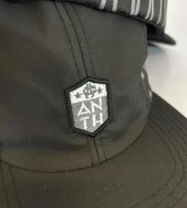 boné anth co, aba reta, streetwear, skate, five panel, poliéster, impermeável, microfibra