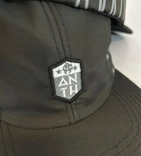 boné anth co, aba reta, streetwear, skate, five panel, poliéster, impermeável, microfibra
