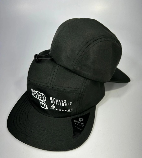 boné anth co, aba reta, streetwear, skate, five panel, poliéster, impermeável, microfibra