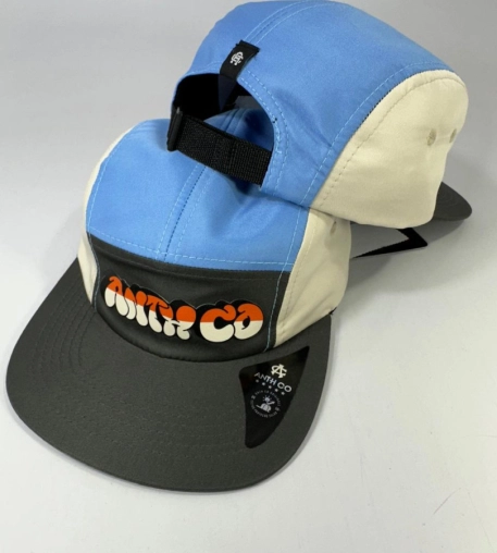 boné anth co, aba reta, streetwear, skate, five panel, poliéster, impermeável, microfibra