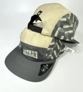 boné anth co, aba reta, streetwear, skate, five panel, poliéster, impermeável, microfibra