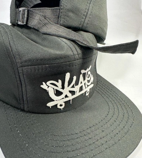 boné anth co, aba reta, streetwear, skate, five panel, poliéster, impermeável, microfibra