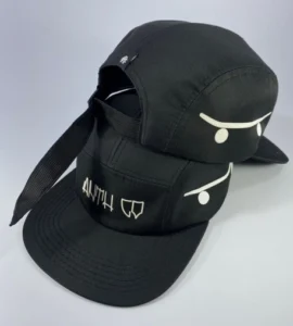 boné anth co, aba reta, streetwear, skate, five panel, poliéster, impermeável, microfibra