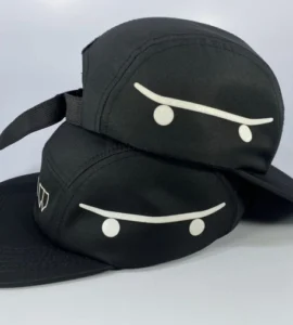 boné anth co, aba reta, streetwear, skate, five panel, poliéster, impermeável, microfibra