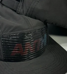 boné anth co, aba reta, streetwear, skate, five panel, poliamida, impermeável, microfibra