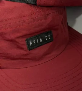 boné anth co, aba reta, streetwear, skate, five panel, poliamida, impermeável, microfibra