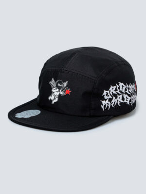 boné chronic, aba reta, streetwear, skate, five panel, poliéster, impermeável, microfibra