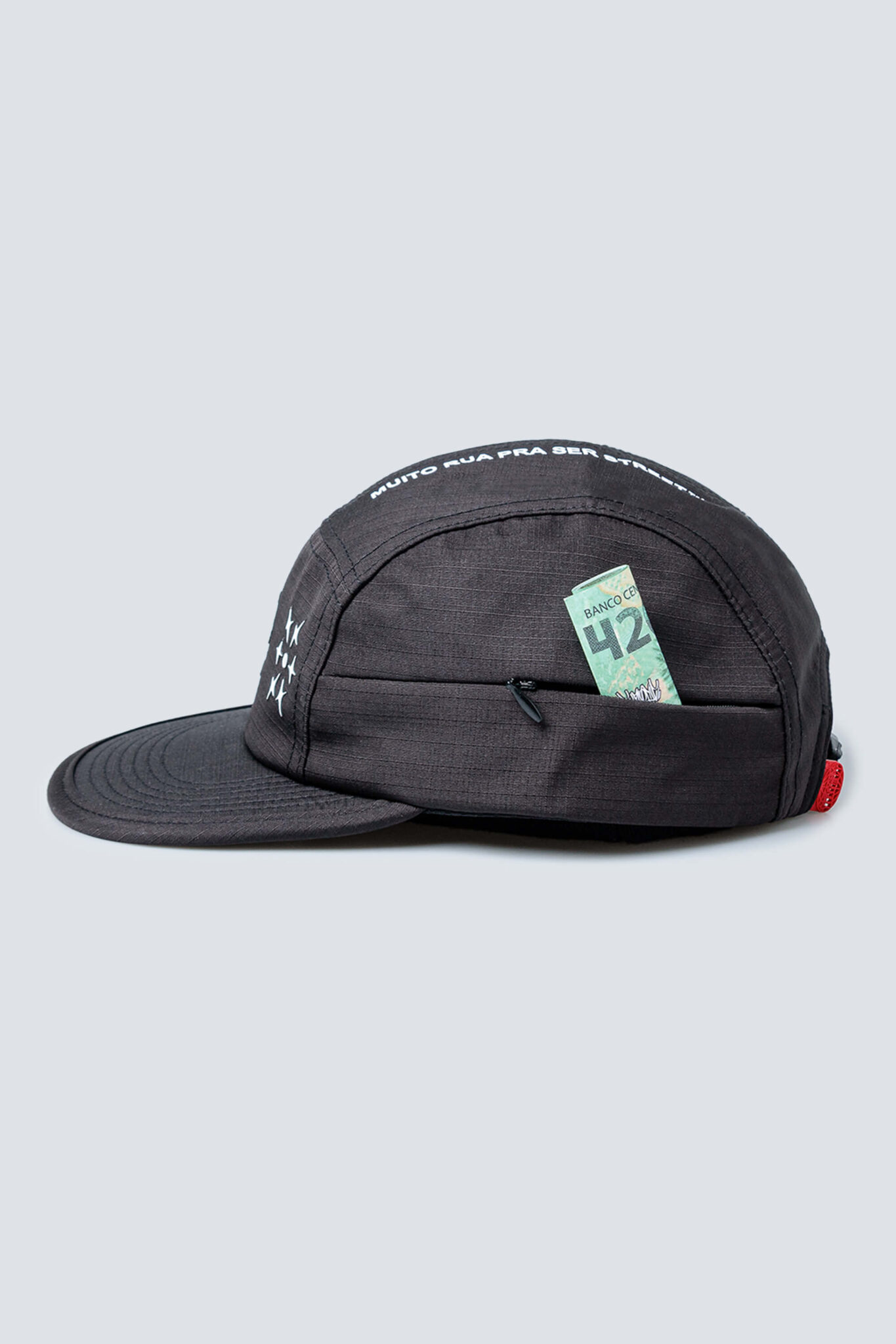 boné chronic, aba reta, streetwear, skate, five panel, poliéster, impermeável, microfibra