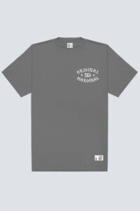 Camiseta Chronic oversized 4293 chumbo classic, frente estampa silk urbana - Streetwear