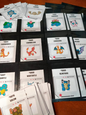 Pokedéx 1025 Pokémons - Páginas de Impressão