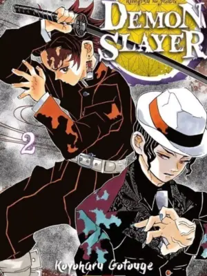 Capa do mangá Demon Slayer Kimetsu no Yaiba Volume 2 da Panini