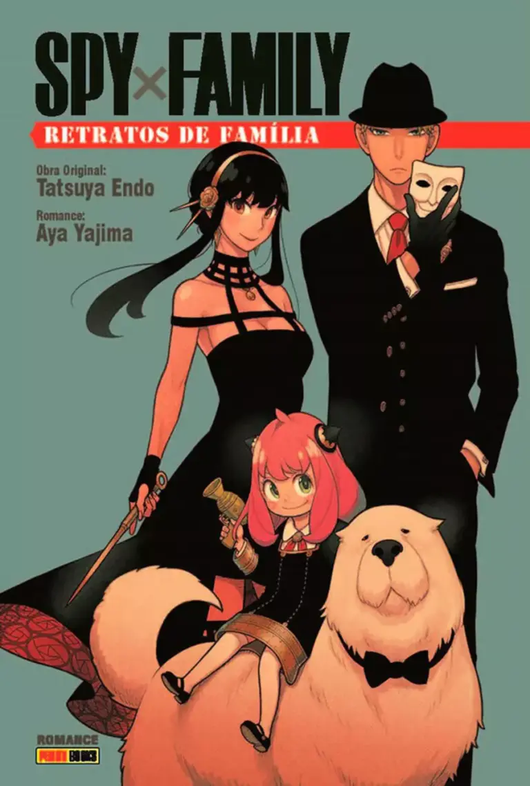 Capa do mangá Spy x Family Retrato de Família da Panini