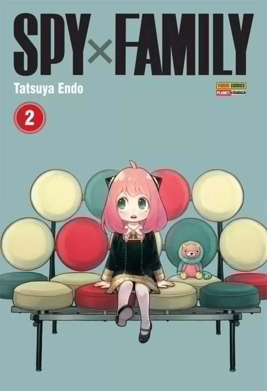 Capa do mangá Spy x Family Volume 2 da Panini