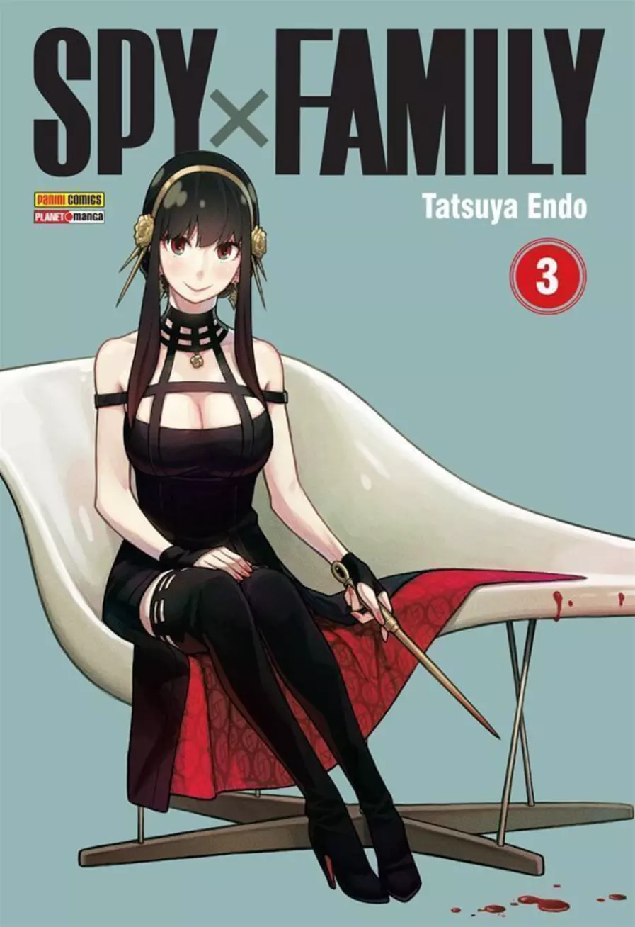 Capa do mangá Spy x Family Volume 3 da Panini