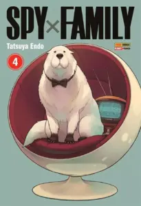 Capa do mangá Spy x Family Volume 4 da Panini