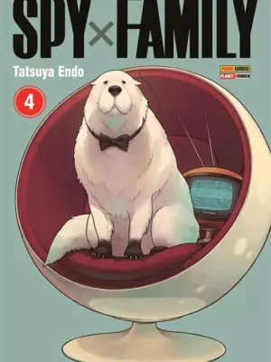 Capa do mangá Spy x Family Volume 4 da Panini